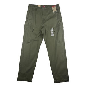 Levi's XX Taper Stretch Cargo Pants Olive Size 34 W | 32 L